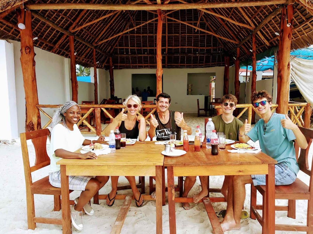 Jambiani fish market grills
