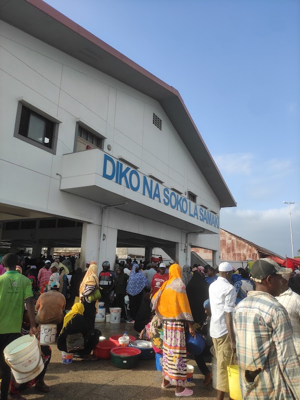 Kilindoni fish market grills