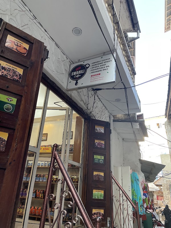 Local Swahili chai stalls