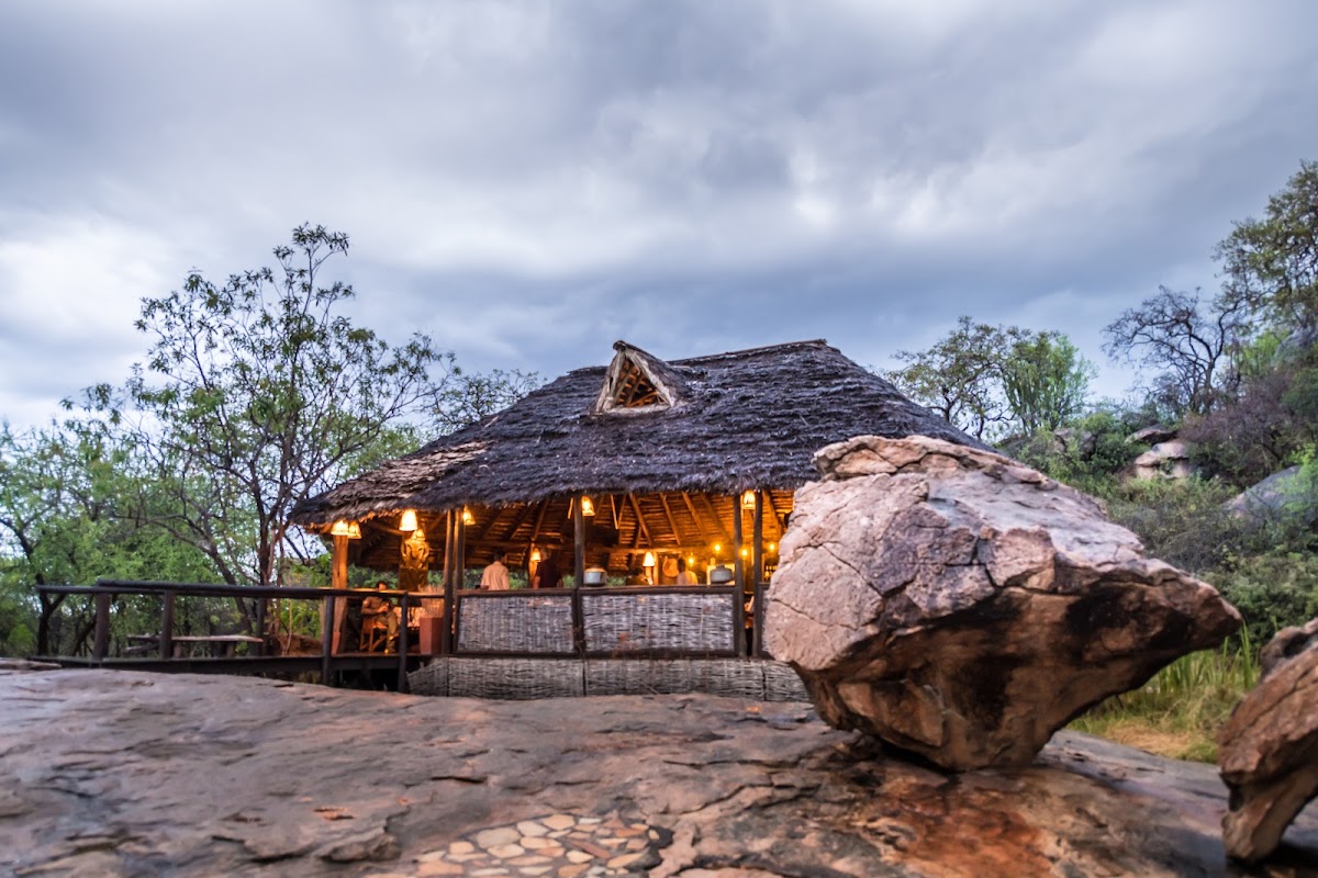 Migunga forest camp dining