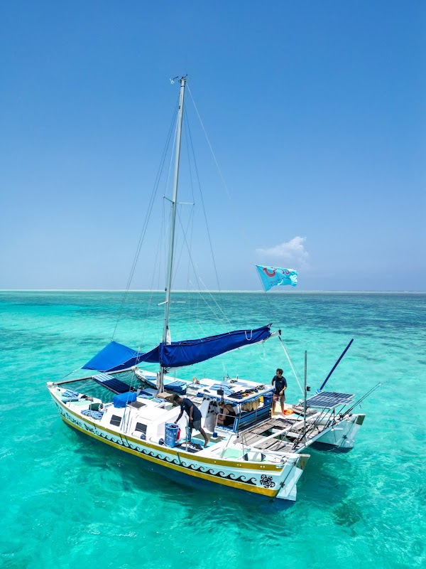Sailing to Tumbatu Island